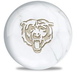 OnTheBallBowling NFL Chicago Bears Marble Ball Bowling Balls