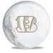 Review the OnTheBallBowling NFL Cincinnati Bengals Marble Ball