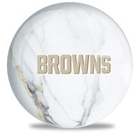 OnTheBallBowling NFL Cleveland Browns Marble Ball ALT Image