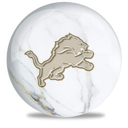 OnTheBallBowling NFL Detroit Lions Marble Ball Bowling Balls