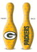 Review the OnTheBallBowling NFL Green Bay Packers Bowling Pin