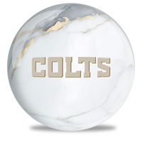 OnTheBallBowling NFL Indianapolis Colts Marble Ball ALT Image