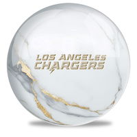 OnTheBallBowling NFL Los Angeles Chargers Marble Ball ALT Image
