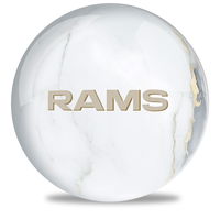 OnTheBallBowling NFL Los Angeles Rams Marble Ball ALT Image