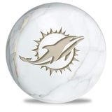 Latest OnTheBallBowling Gear: OnTheBallBowling NFL Miami Dolphins Marble Ball