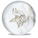 Top Balls: OnTheBallBowling NFL Minnesota Vikings Marble Ball