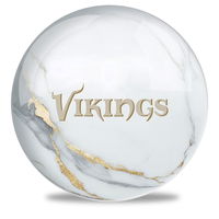 OnTheBallBowling NFL Minnesota Vikings Marble Ball ALT Image