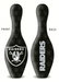 Review the OnTheBallBowling NFL Oakland Raiders Bowling Pin