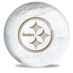 OnTheBallBowling NFL Pittsburgh Steelers Marble Ball Bowling Balls