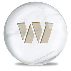 OnTheBallBowling NFL Washington Commanders Marble Ball Bowling Balls