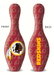 Review the OnTheBallBowling NFL Washington Redskins Bowling Pin