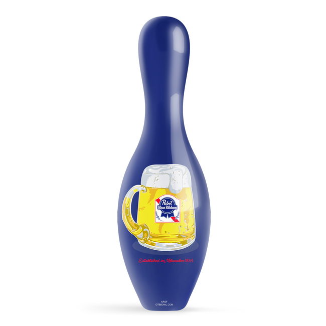 OnTheBallBowling Pabst Beer Mug Pin
