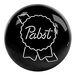 Review the OnTheBallBowling Pabst Logo Ball Black