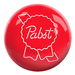 Review the OnTheBallBowling Pabst Logo Ball Red