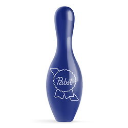 OnTheBallBowling Pabst Logo Blue Pin