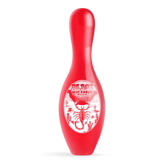 OnTheBallBowling Pabst Scorpion Red/White Pin