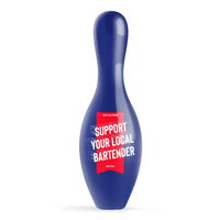 OnTheBallBowling Pabst Support Your Local Bartender Pin ALT Image