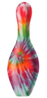 OnTheBallBowling Peace, Love, Rock Bowling Pin BACK Image