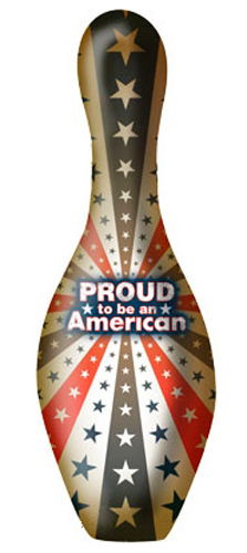 OnTheBallBowling Proud American Bowling Pin