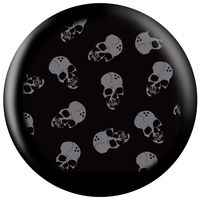 OnTheBallBowling Skull Shield BACK Image
