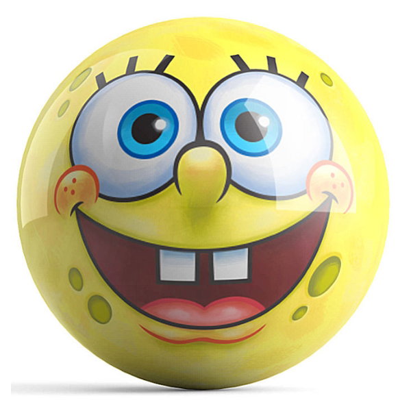 OnTheBallBowling SpongeBob Faces Ball
