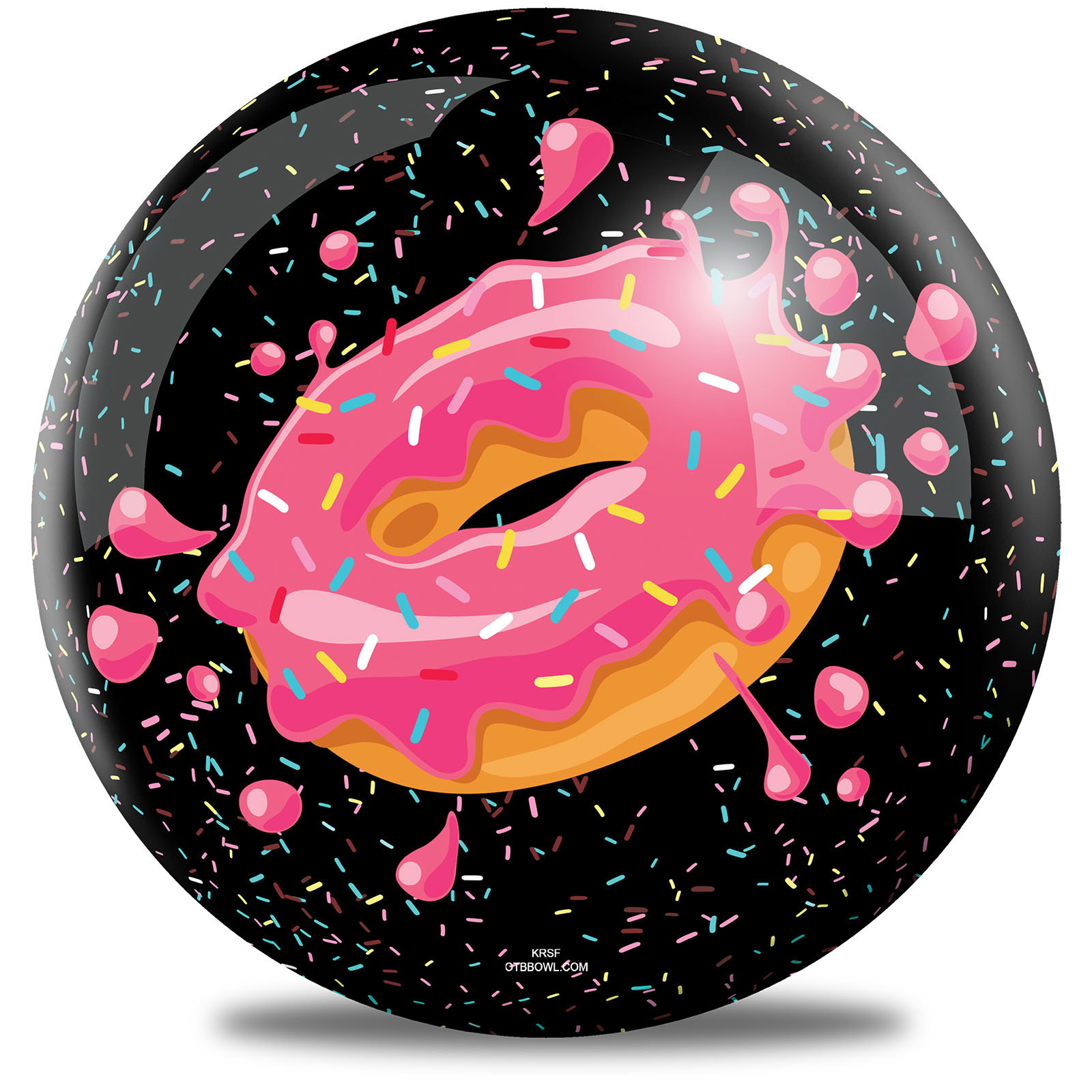 OnTheBallBowling Sprinkled Donut Ball