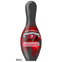 OnTheBallBowling Super Bowl 55 Champions Tampa Bay Buccaneers Pin ALT Image