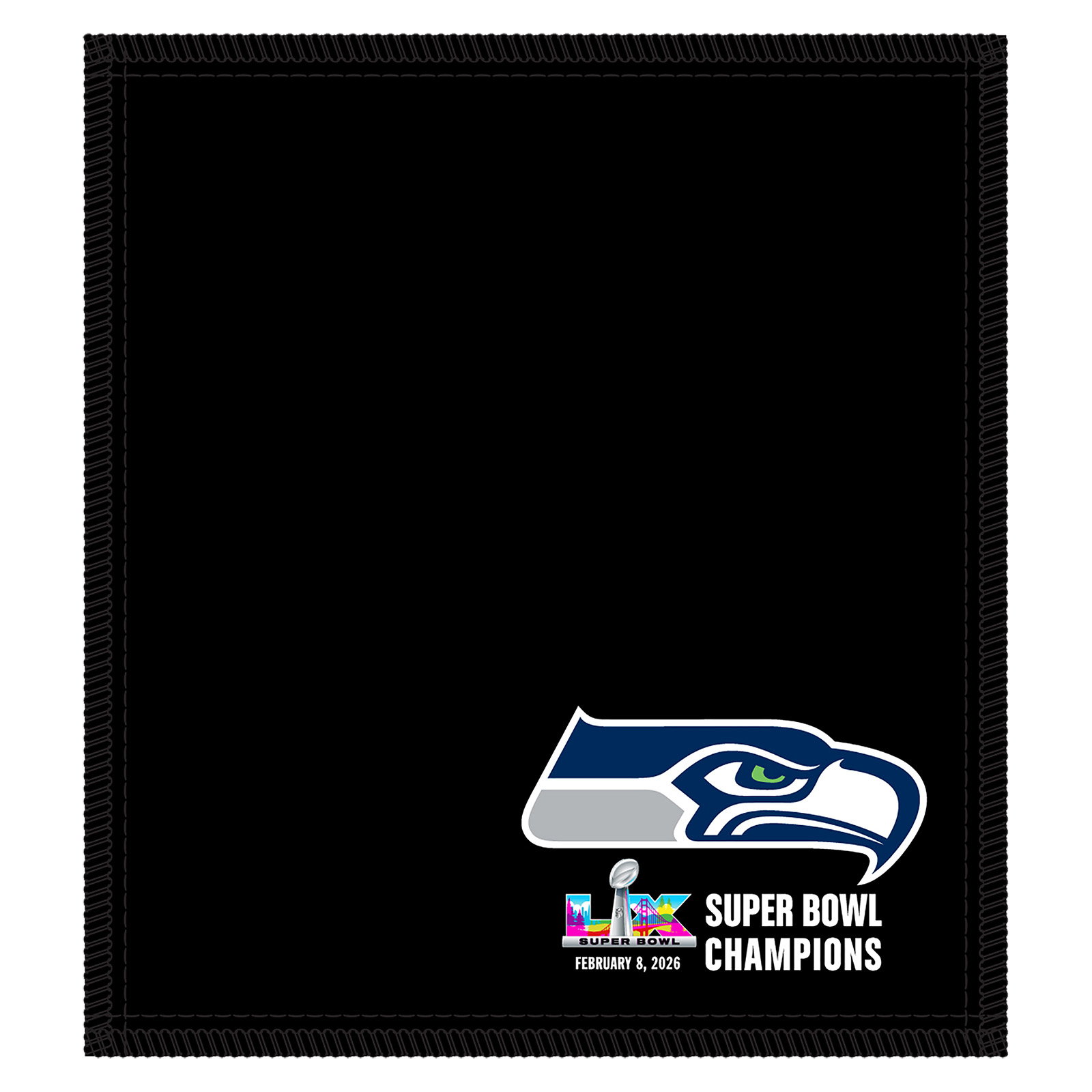 OnTheBallBowling Super Bowl LX Champion Seattle Seahawks Shammy