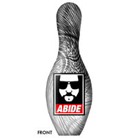 OnTheBallBowling The Big Lebowski Abide Pin MAIN Image