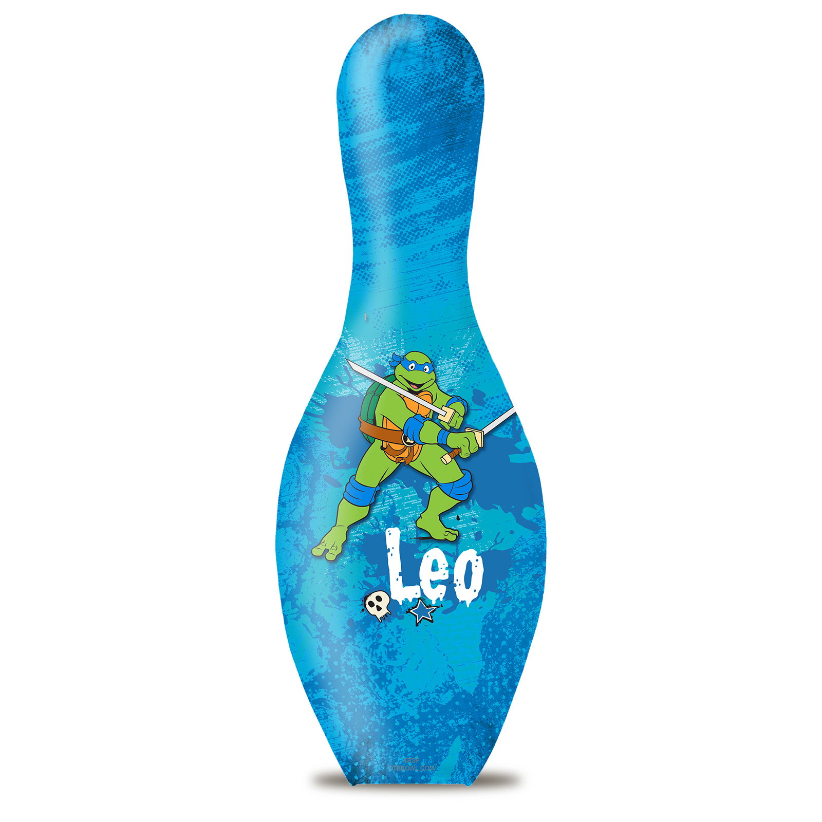 OnTheBallBowling TMNT Leonardo Pin