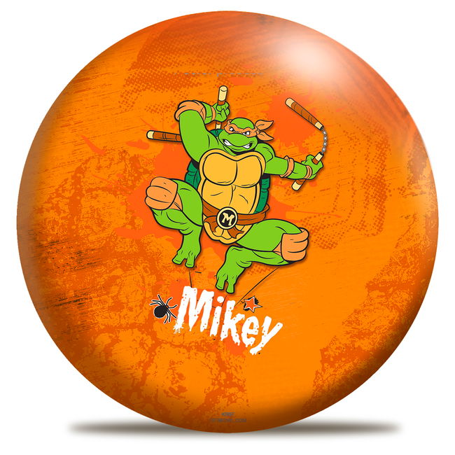 OnTheBallBowling TMNT Michelangelo Ball