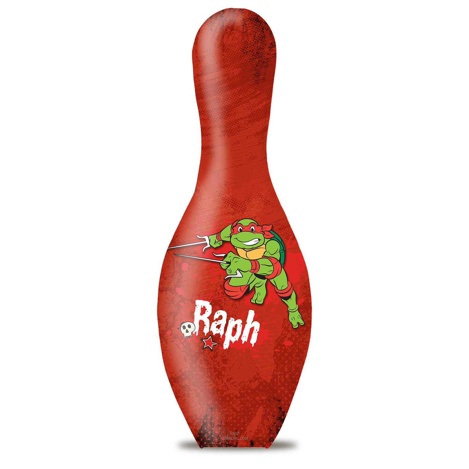 OnTheBallBowling TMNT Raphael Pin