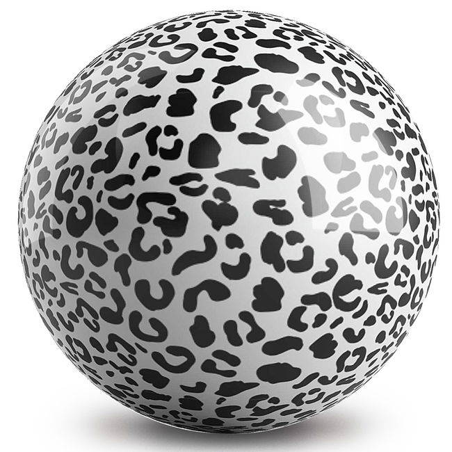OnTheBallBowling White Leopard Ball