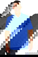 Port Authority Mens Digi Heather Performance Polo True Royal MAIN Image