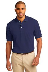 PopularBowling Apparel: Port Authority Mens Pique Knit Sport Navy