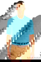 Port Authority Mens Silk Touch Polo Shirt Maui Blue