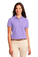 PopularBowling Apparel: Port Authority Womens Silk Touch Polo Shirt Lavender