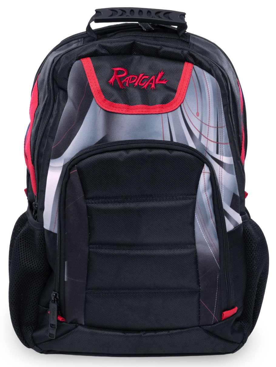 Radical Dye-Sub Backpack Black/Red Bowling Bags + FREE SHIPPING