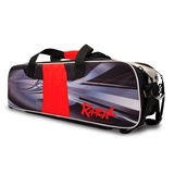 Sale Priced Bag: Radical Dye-Sub Triple Tote/Roller Black/Red