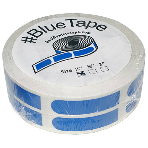 Real Bowler's Tape 1/2" Blue Roll/500