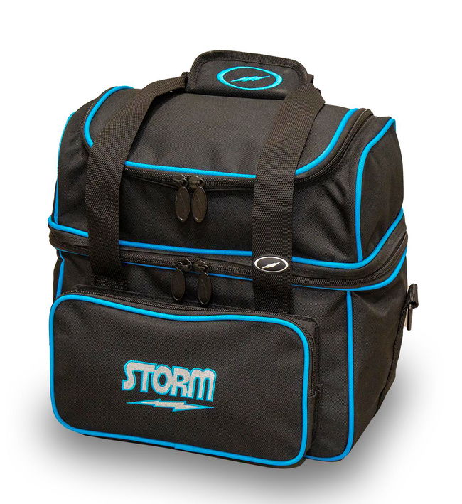 Storm 1 Ball Flip Tote Black/Electric Blue