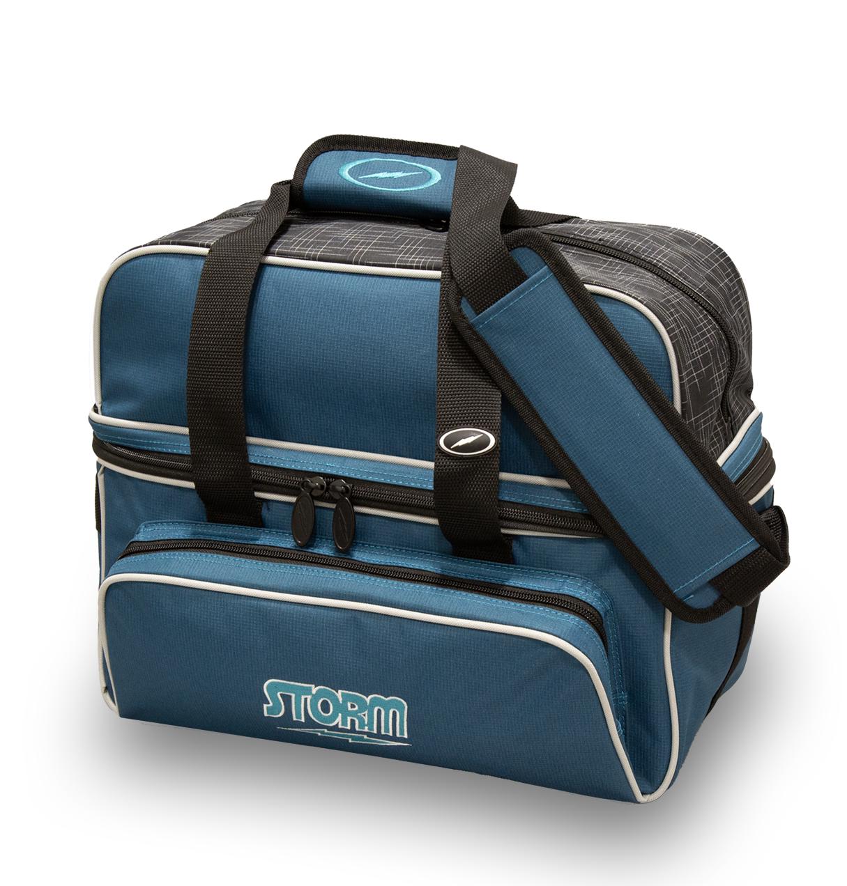 ストーム ザ・ロード 14P Storm 2 Ball Deluxe Tote Steel Blue + Free Shipping