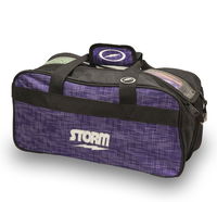 Storm 2 Ball Tote Abstract Purple