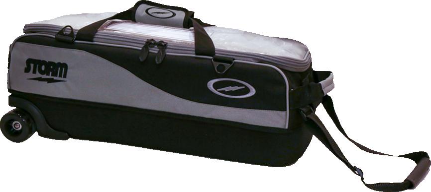 Storm 3 Ball Travel Tote Pro Grey/Black + Free Shipping