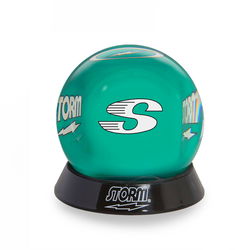 Storm Clear Teal Collectible Mini Ball