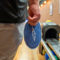 Storm Deluxe Oval Bolt Shammy Blue ALT Image