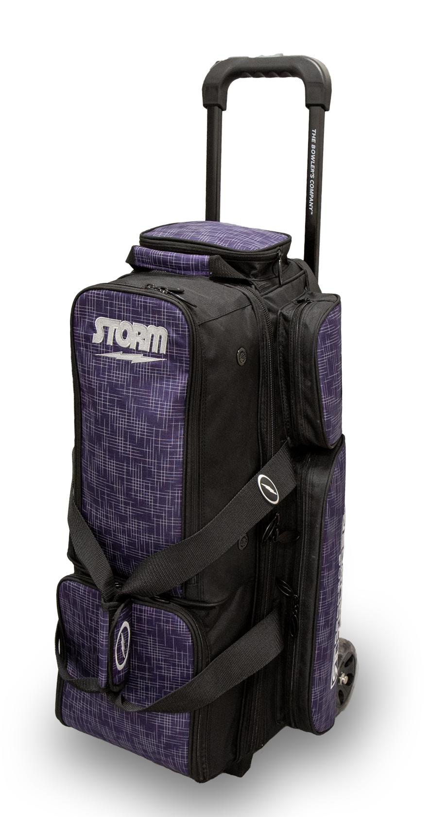 Storm Rolling Thunder 3 Ball Roller Abstract Purple