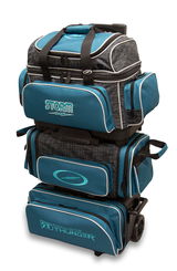 Top Bags: Storm Rolling Thunder 6 Ball Roller Steel Blue