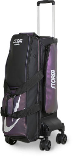 Storm Rolling Thunder Signature 3 Ball Roller Black/Opal Bowling Bags