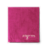 PopularTowels & See-Saws: Storm Shammy Pink